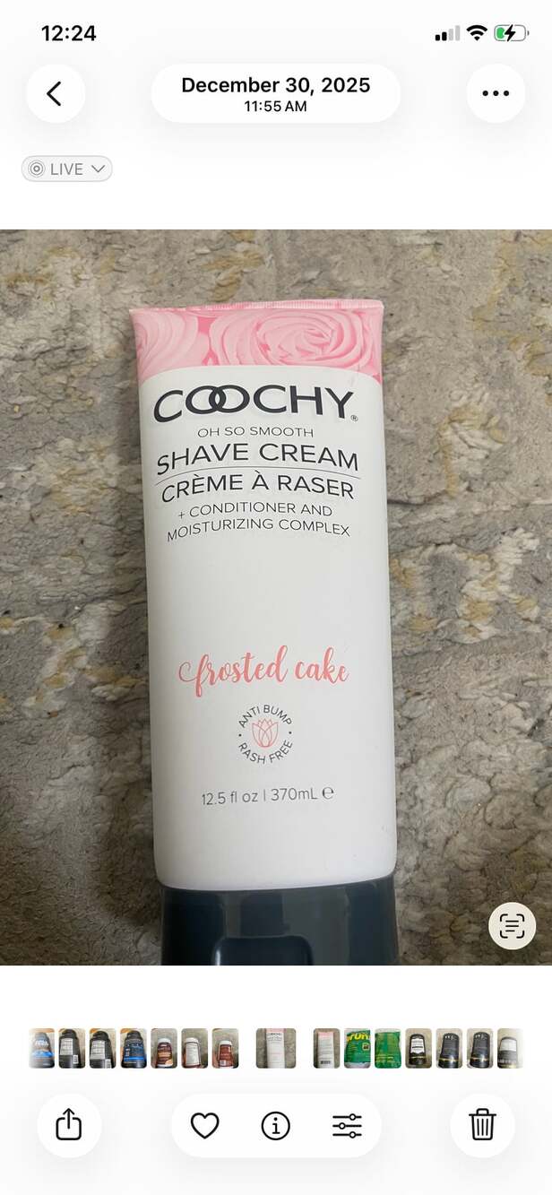 Coochy Oh So Smooth Shave Cream Frosted Cake 12.5 fl oz